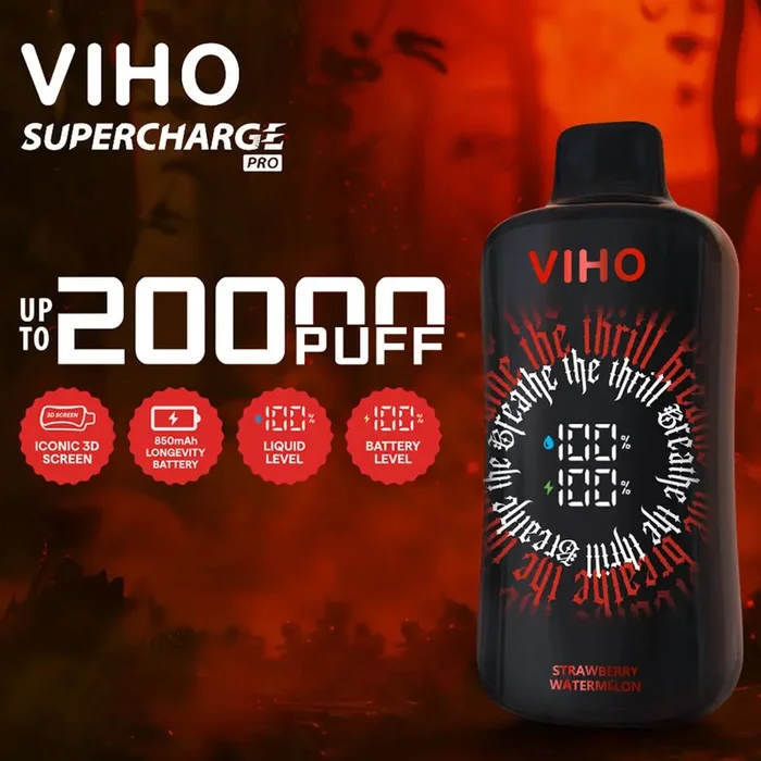 VIHO Supercharge Pro 20K Disposable Vape