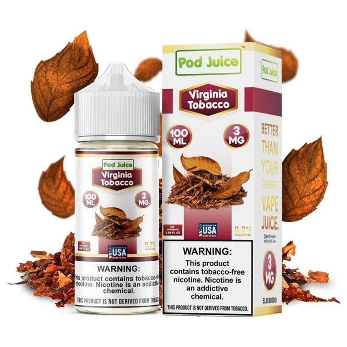 Virginia Tobacco – POD Juice 100mL