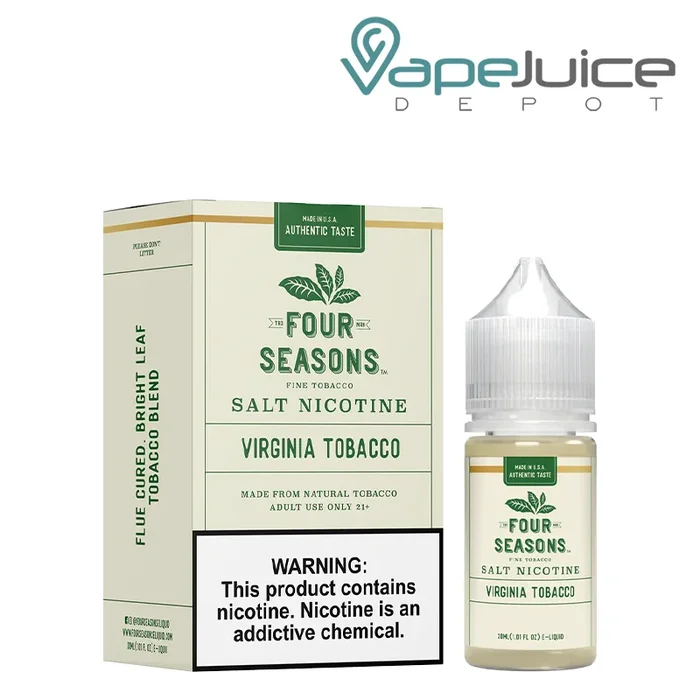 Virginia Tobacco Salt Four Seasons 30ml