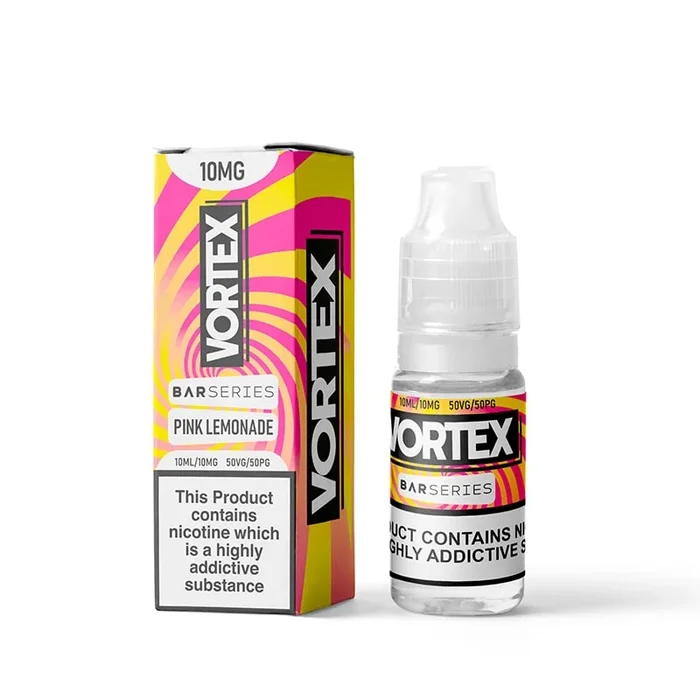 Vortex Pink Lemonade 10ml Nic Salt E-Liquid