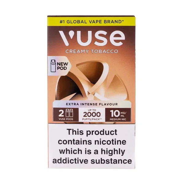 VPro NS Creamy Tobacco Vuse Pro Pod Nic Salt Refills