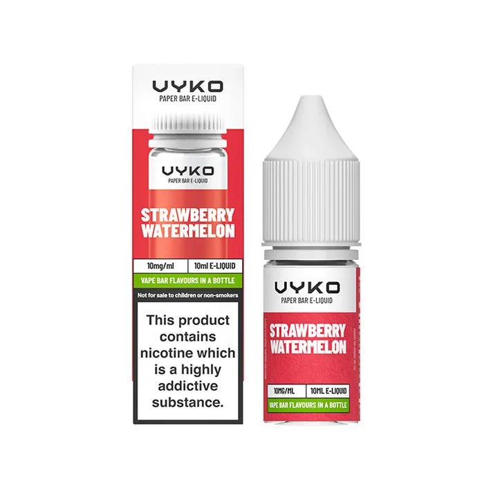 VYKO Bar Strawberry Watermelon 10ml Nicotine Salt E-Liquid
