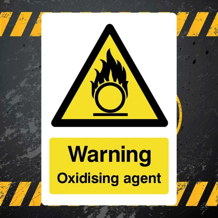Warning Oxidising Agent