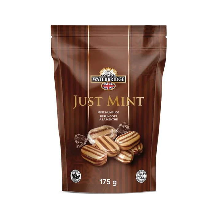 Waterbridge Just Mint Humbugs – 175g