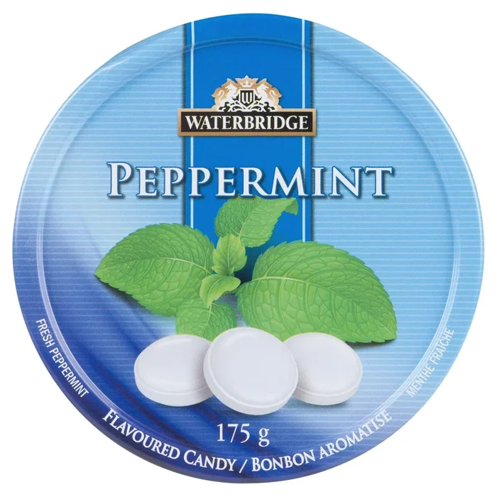 Waterbridge Peppermint Flavoured Candy, 175-g