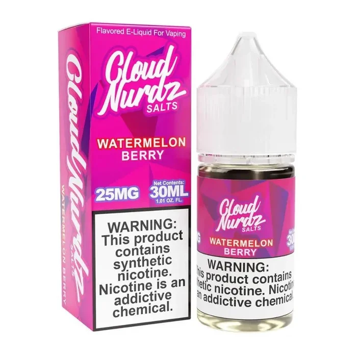 Watermelon Berry – Cloud Nurdz Salts 30mL