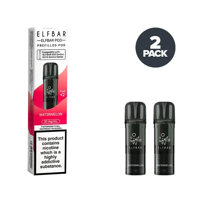 Watermelon Elf Bar 600 Prefilled Pods