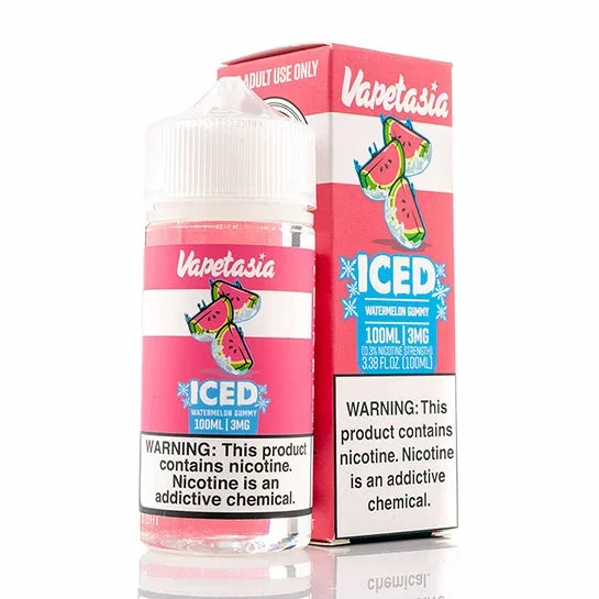 Watermelon Gummy Iced – Vapetasia E-Juice (100 ml)