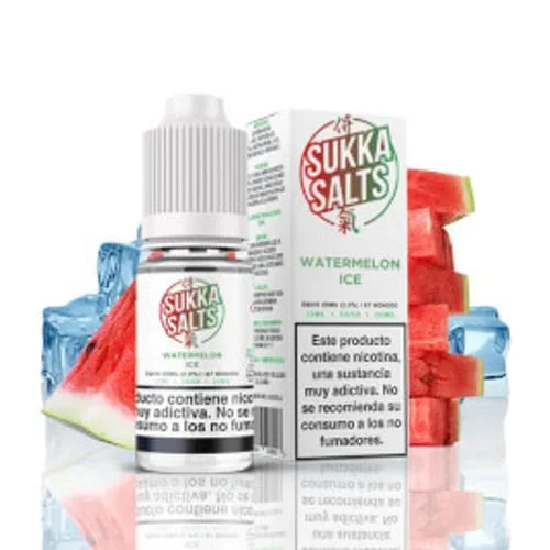 Watermelon Ice 10ml (Sales de nicotina) (Sukka Salts)