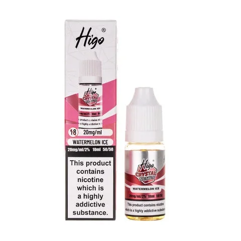 Watermelon Ice Crystal Nic Salt E-liquid by Higo