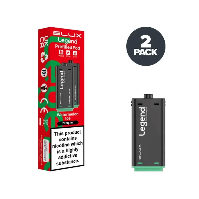 Watermelon Ice Elux Legend 1500 2 in 1 Prefilled Pods