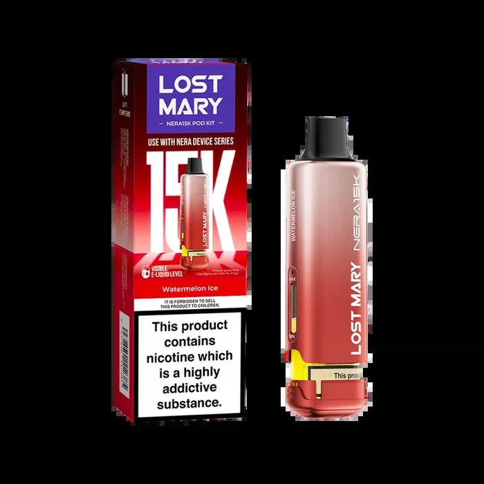Watermelon Ice Lost Mary NERA15K Refill Pack