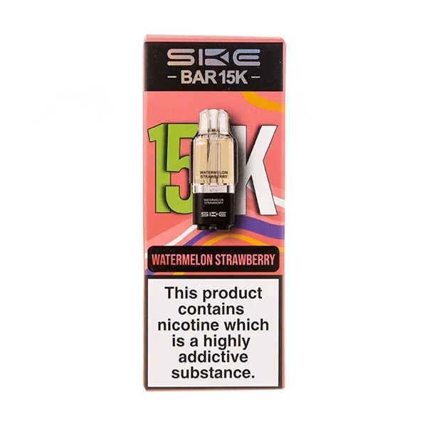 Watermelon Strawberry Bar 15K Prefilled Pod + Refill by SKE