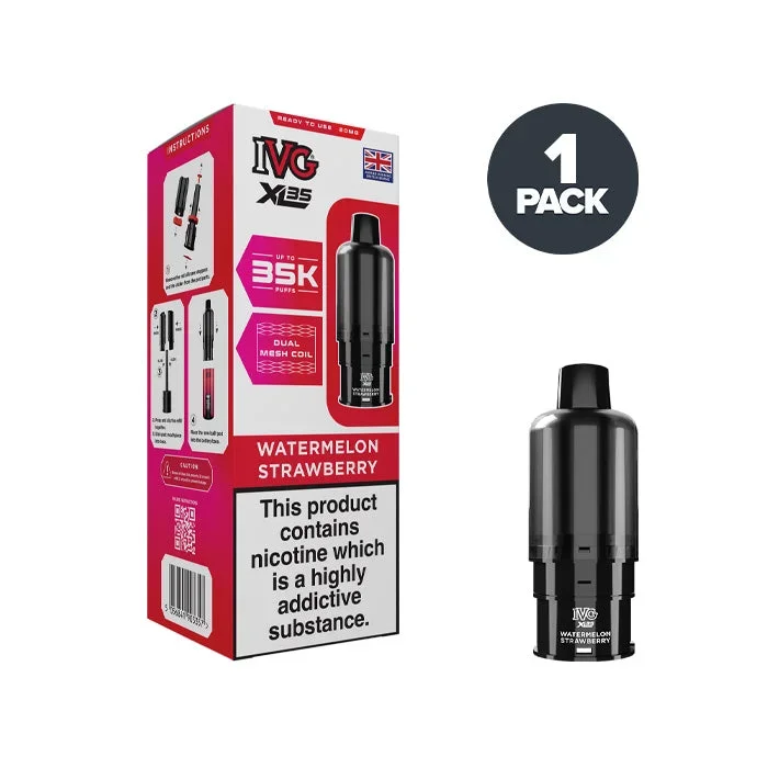 Watermelon Strawberry IVG XL35 Prefilled Pods