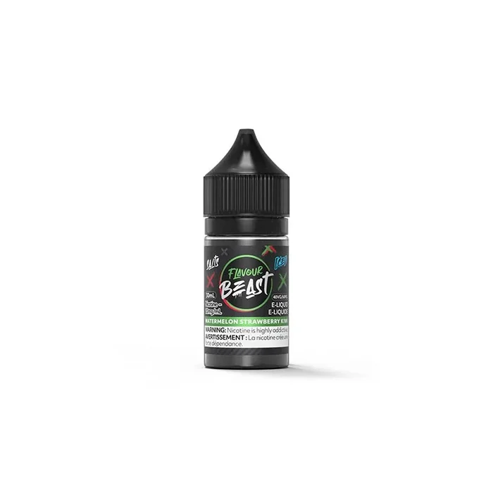Watermelon Strawberry Kiwi Iced by Flavour Beast E-Liquid (AB)