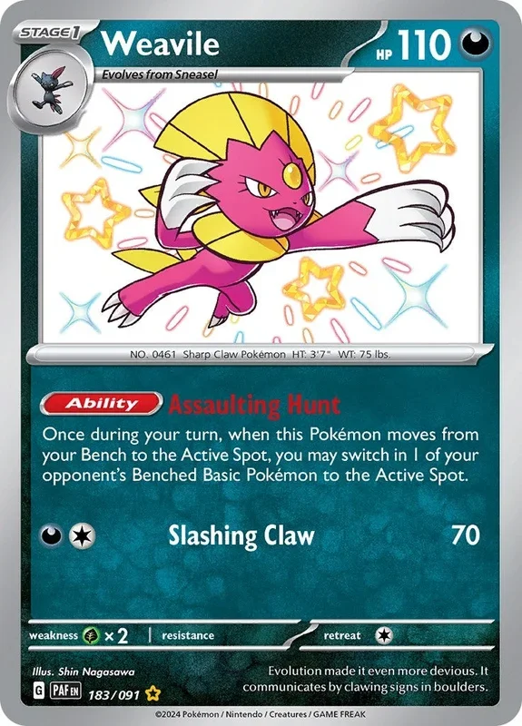 Weavile (183/091) (PAF)