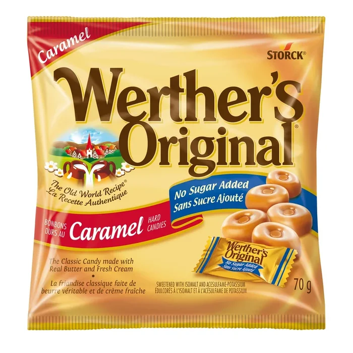 Werther’s Original Caramel Hard Candies, 70-g