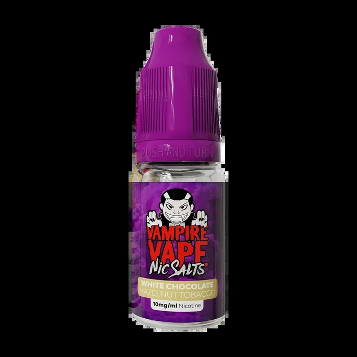 White Chocolate Hazelnut Tobacco Nic Salt by Vampire Vape