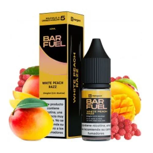 White Peach Razz 10ml (Nicotine salts) (Bar Fuel by Hangsen)