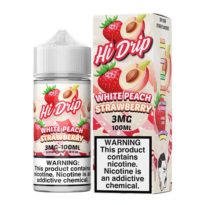 White Peach Strawberry – By Hi-Drip