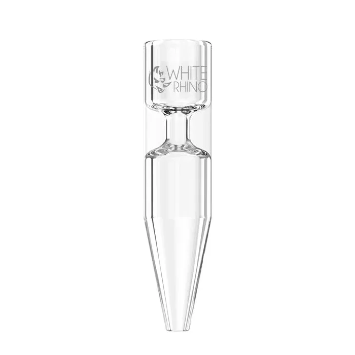 WHITE RHINO – CHILLUM TO STRAW QUARTZ REPLACEMENT TIP