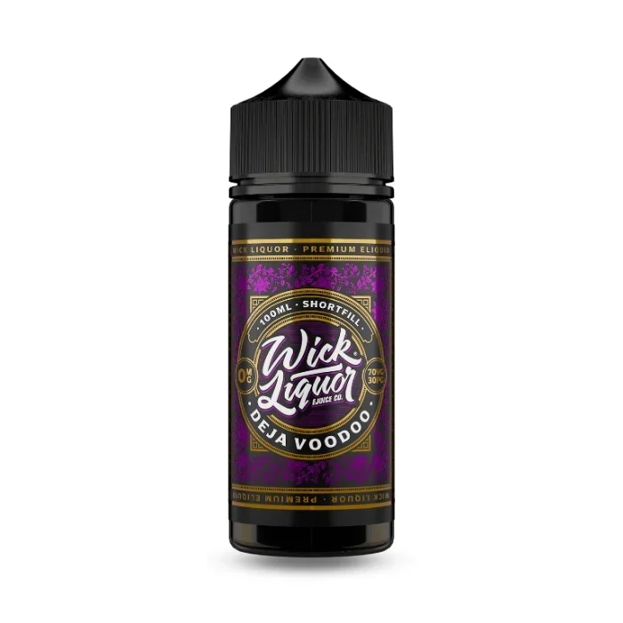 Wick Liquor – Deja Voodoo 100ml Shortfill Vape Juice