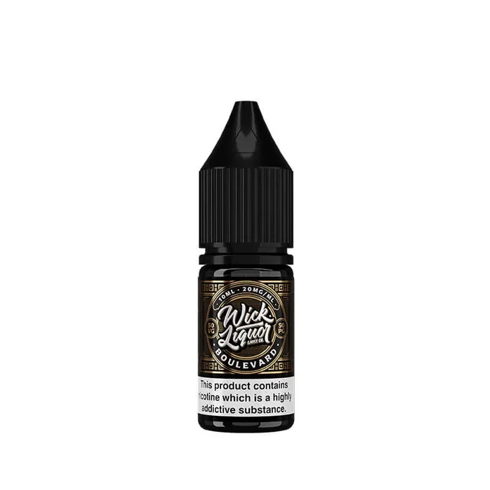Wick Liquor Boulevard 10ml Nic Salts E-Liquid
