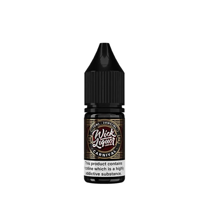 Wick Liquor Carnival 10ml Nic Salts E-Liquid