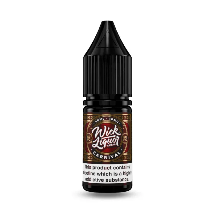 Wick Liquor Nic Salts – Carnival 10ml Vape juice