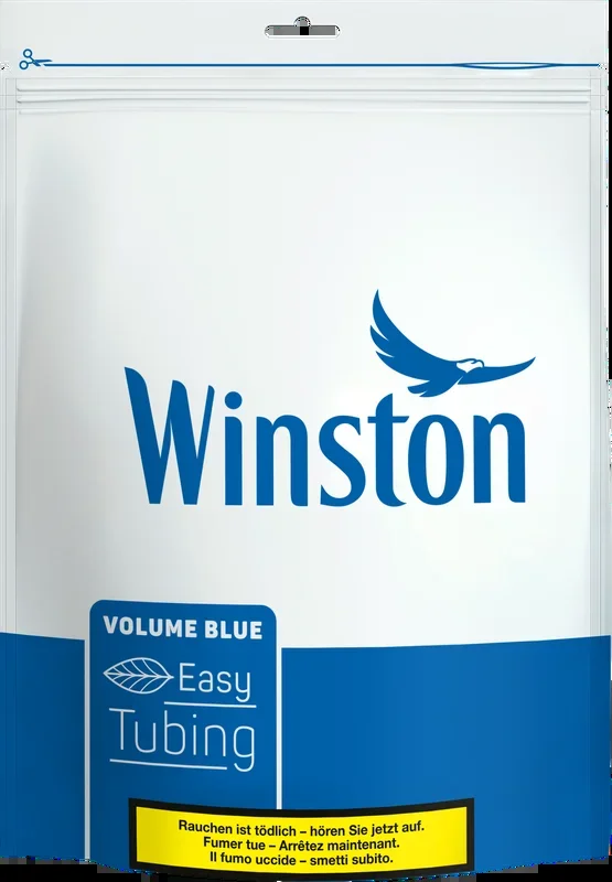 Winston Blue Hvt Stand-up Pouch Bag 145g