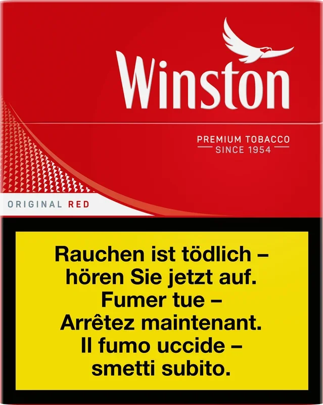 Winston Original Red Box Big Pack 26 Zigaretten
