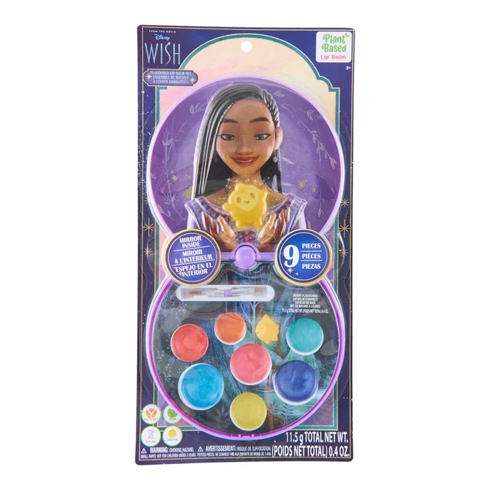 Wish Slide Out Lip Balm Compact, 9-Piece