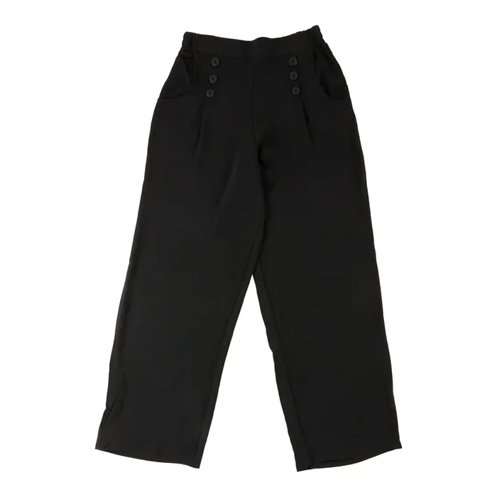 Women’s 6 Button Wide-Leg Pants