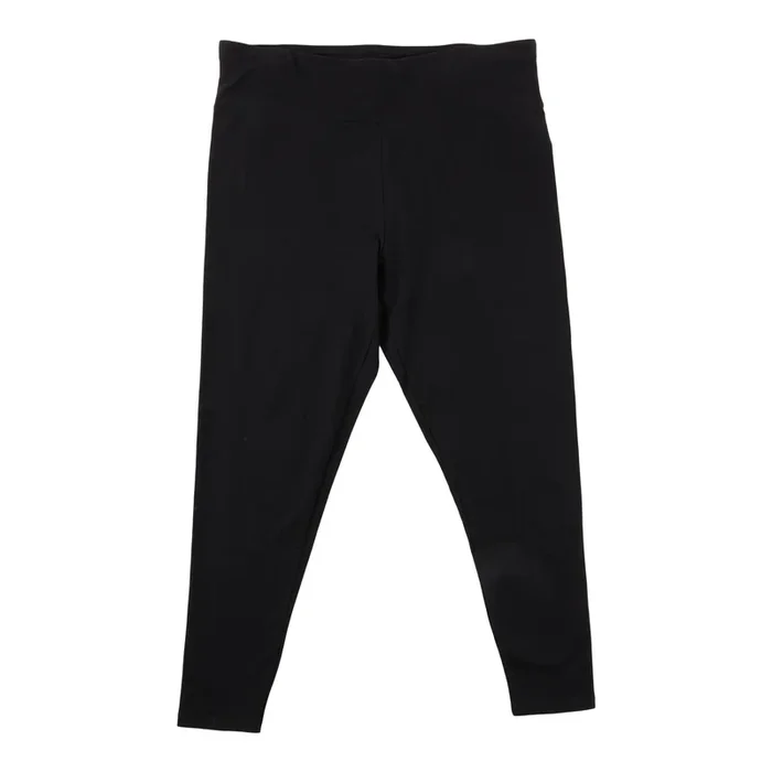 Women’s Basic Leggings, Black, XXL