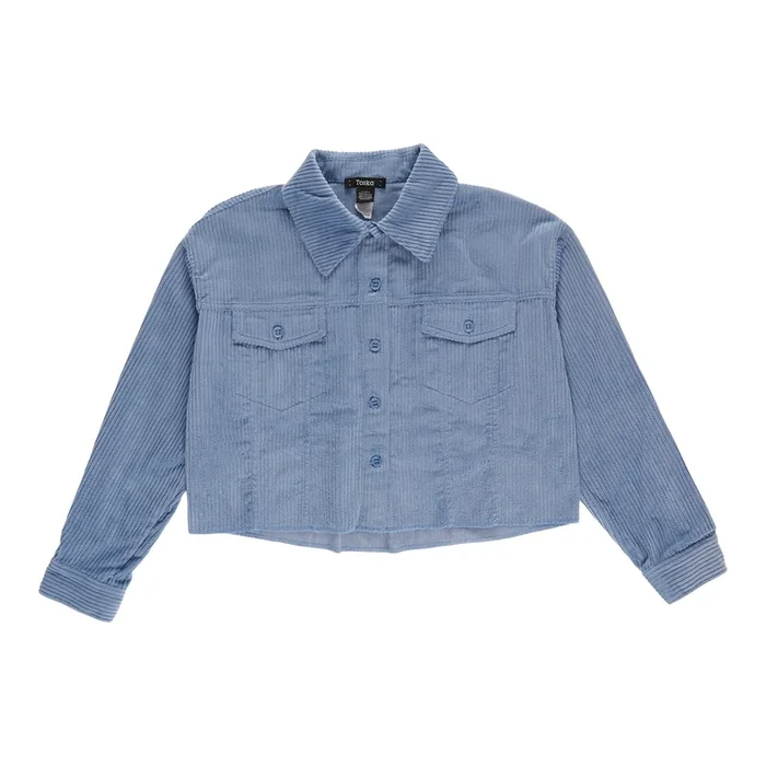 Women’s Cropped Corduroy Shacket