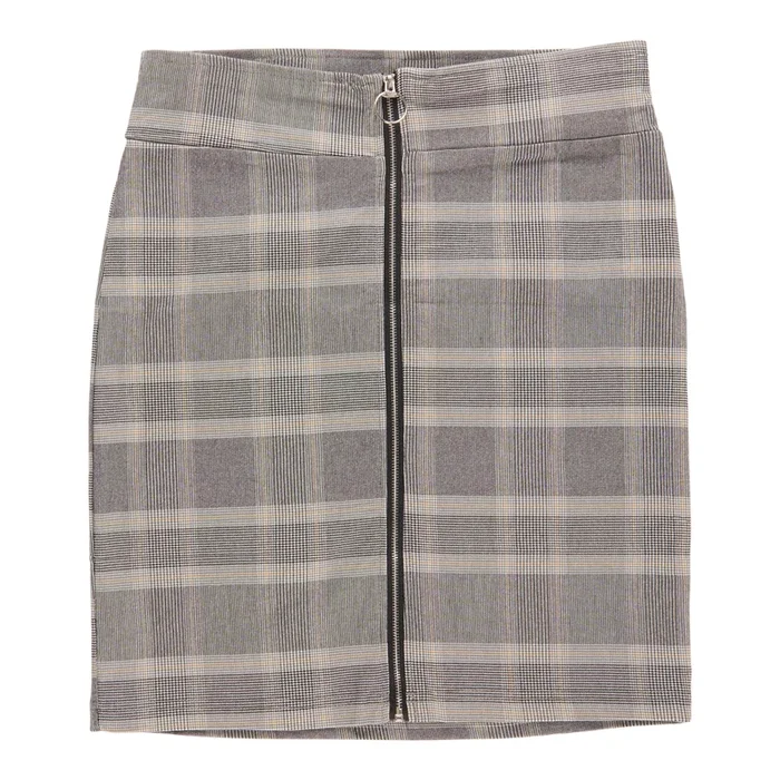 Women’s Printed Front Zip Skirt