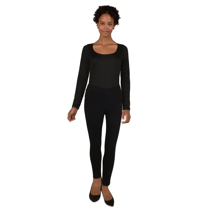 Women’s Ribbed Long Sleeve Bodysuit