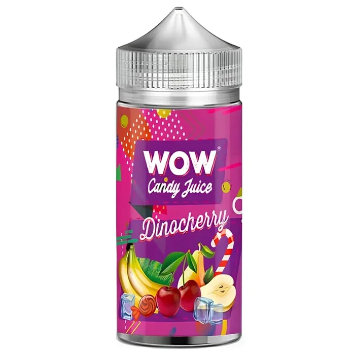 WOW CANDY JUICE Dinocherry – E-liquide 100ml