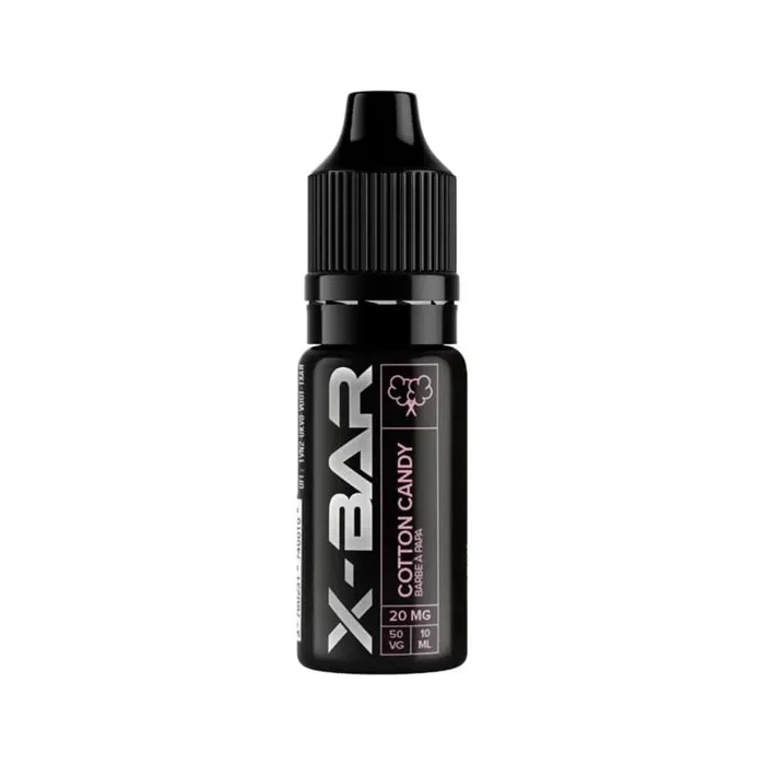 X-BAR Cotton Candy – Sel de nicotine 10ml