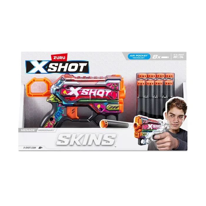 X-Shot Skins Menace Dart Blaster