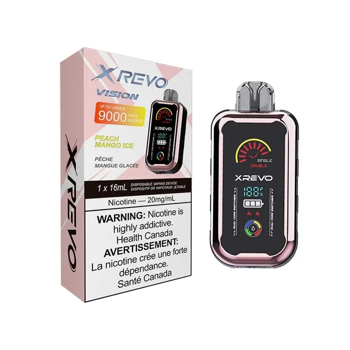 Xrevo Vison Disposable – Peach Mango Ice
