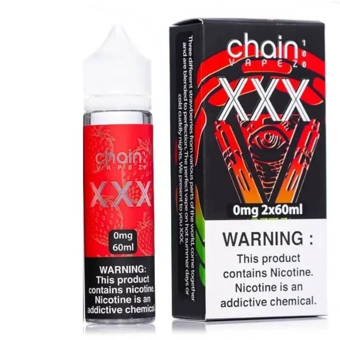 XXX Dual Pack E-Liquid by Chain Vapez