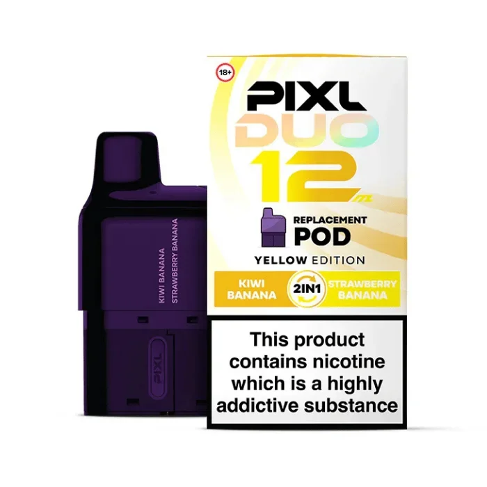 Yellow Edition Pixl Duo 12 – Prefilled Pods