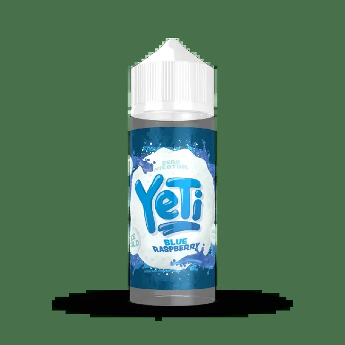 Yeti 100ml Shortfill E-Liquid – Blue Raspberry