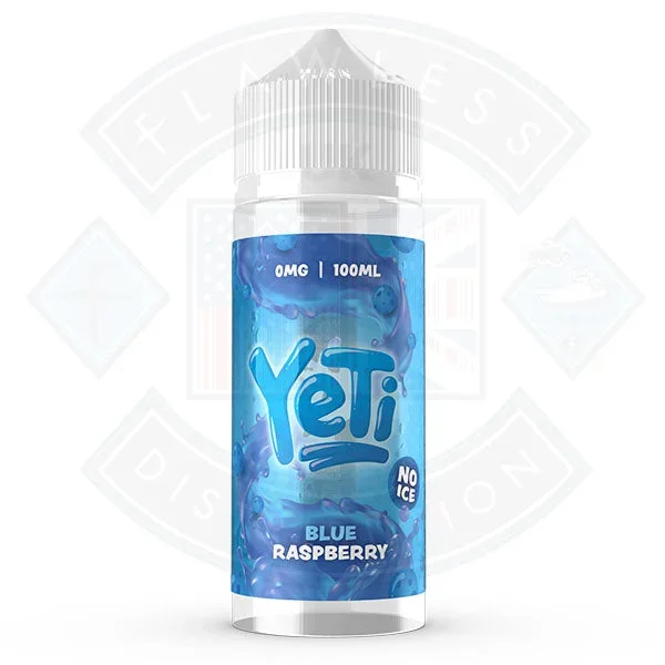 Yeti Defrosted – Blue Raspberry No Ice 100ml 0mg Shortfill E-Liquid