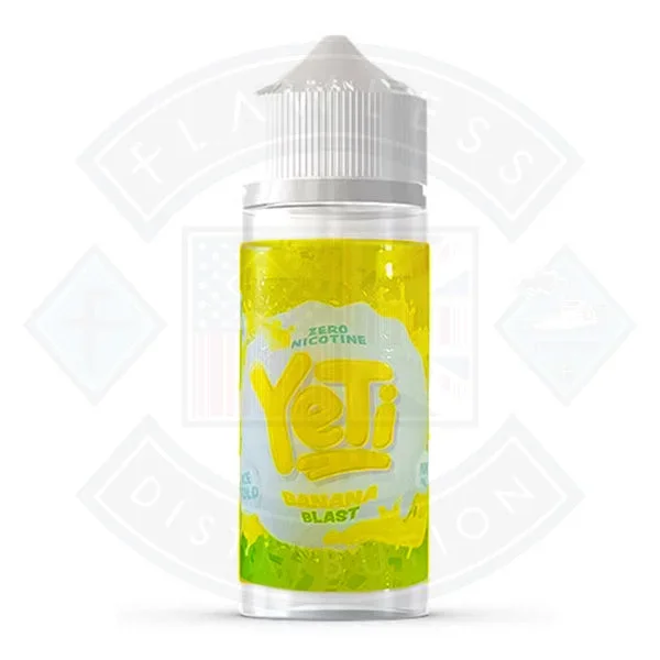 Yeti Ice Cold Banana Blast 0mg 100ml Shortfill E-Liquid