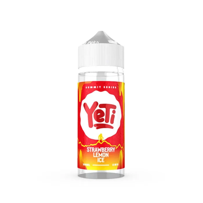 Yeti Summit Series Strawberry Lemon Ice 100ml Shortfill E-Liquid