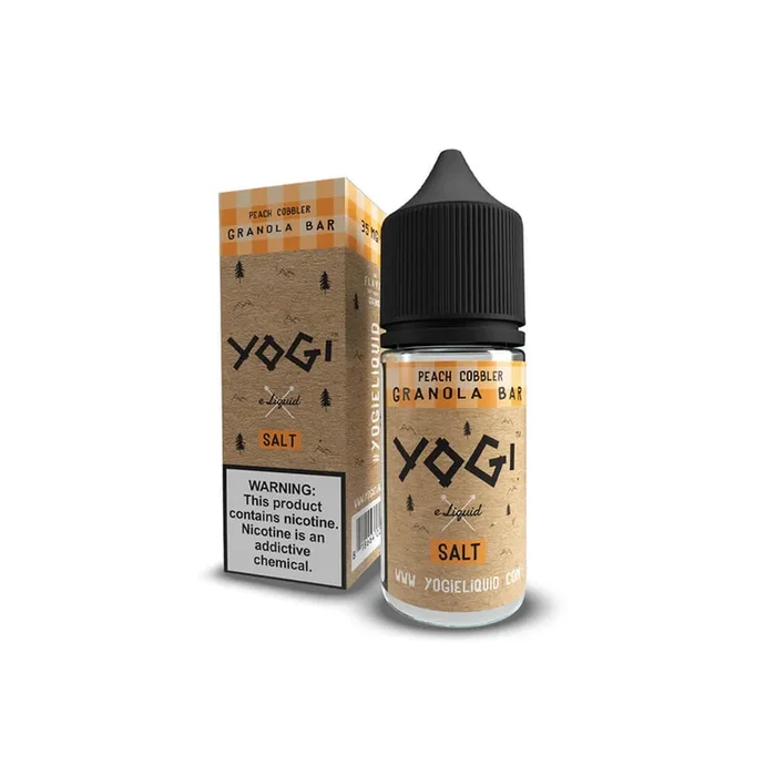Yogi Salt Peach Cobbler Granola Bar eJuice