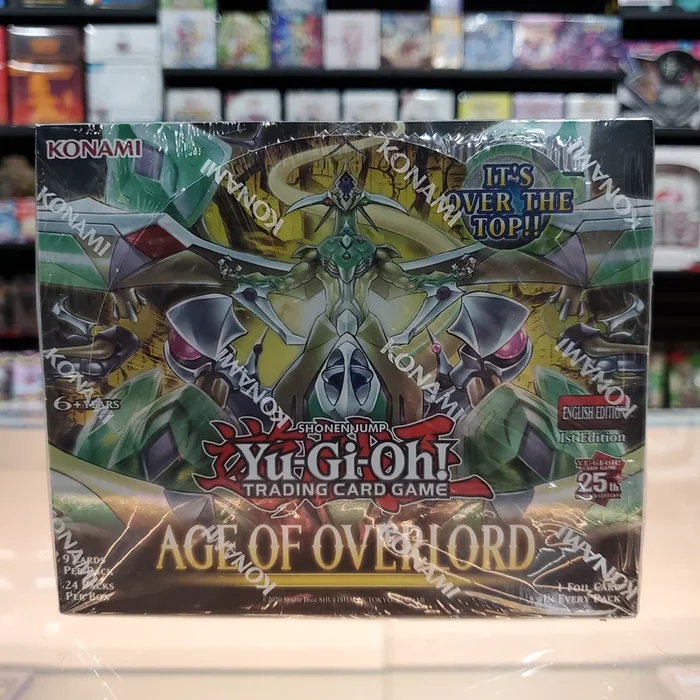 Yu-Gi-Oh! TCG: Age of Overlord – Booster Box (1st Edition)