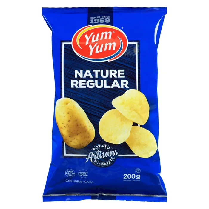 Yum Yum Chips Regular, 200 g